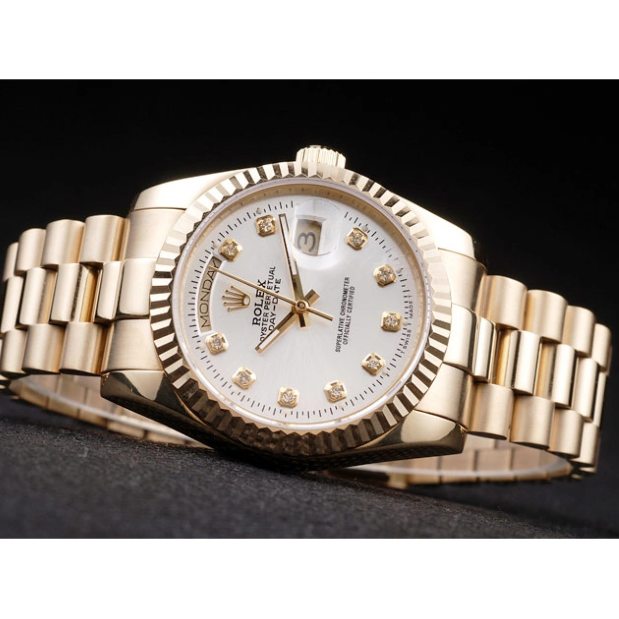AAA replica watch Mechanism-srl72 Day-Date Swiss Rolex 0712
